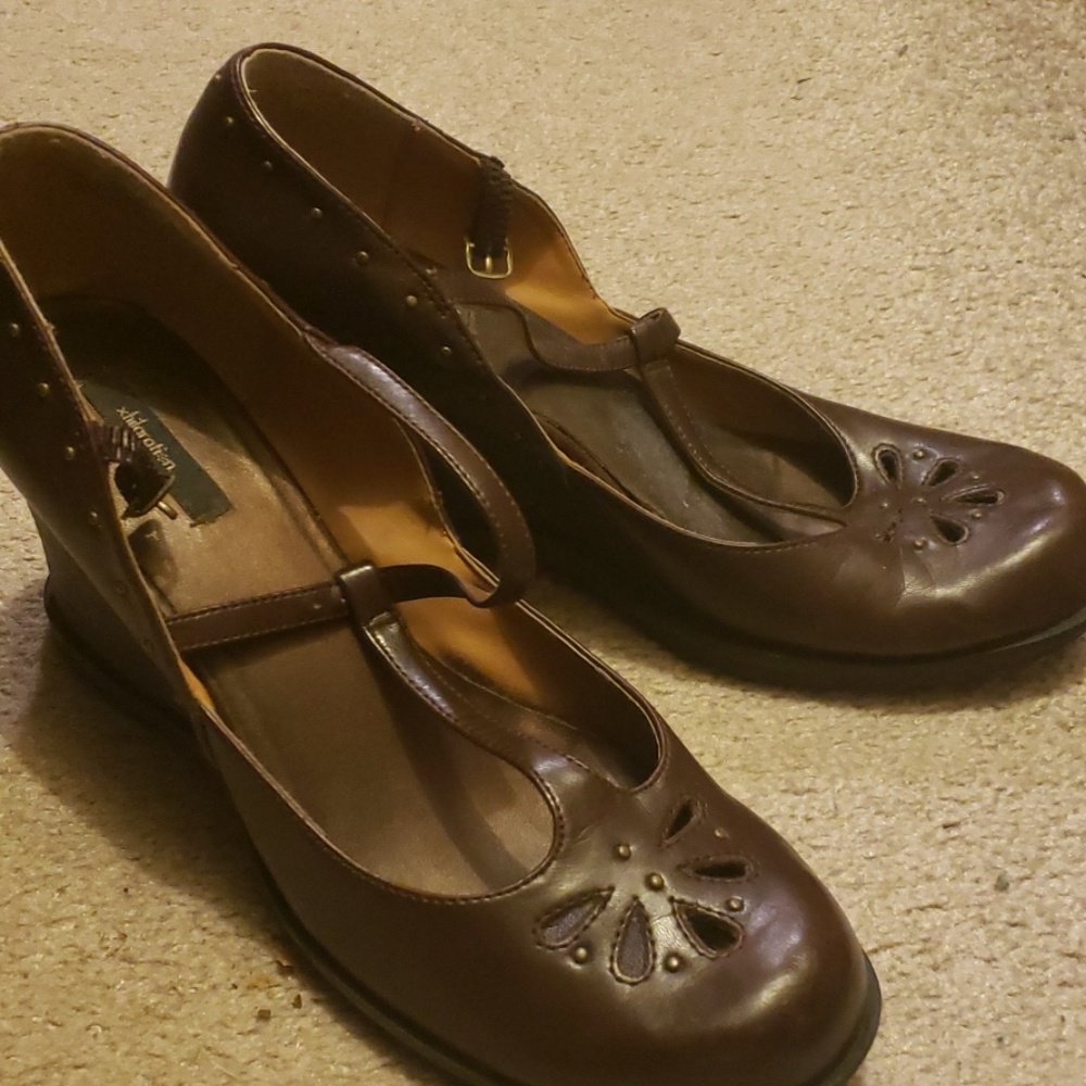 Brown shoes